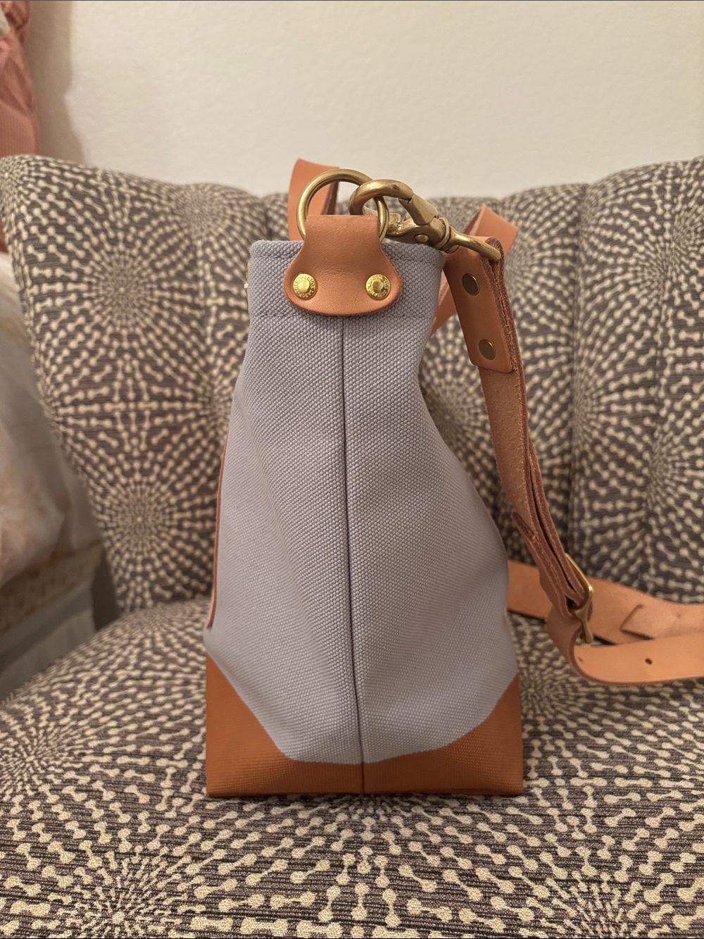 The Superior Labor Japan TSL Engineer Tote Bag Leather Detail Canvas for Planner - Picture 8 of 16